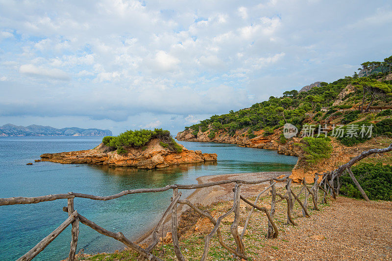 西班牙马略卡岛海滩- S 'illot